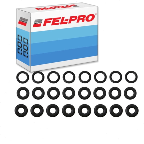 Fel-Pro Upper and Lower Fuel Injector O-Ring Kit compatible with Chevrolet Silverado 3500 HD 6.0L V8 2007-2016