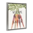 thumbnail image 3 of Stupell Industries French Country Welcome Garden with Carrots Gray Floating Frame Canvas Art, 17 x 21, by Annie Warren, 3 of 8