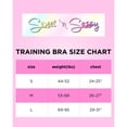 thumbnail image 7 of Sweet & Sassy Girls’ Training Bra – 5 Pack Cotton Stretch Crop Cami Bralette (S-L), 7 of 7