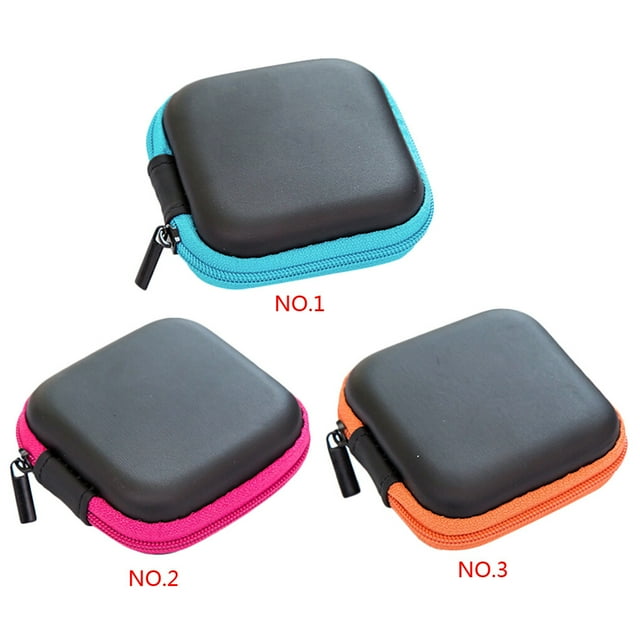 Maoww Earphone Headphone Storage Box Portable Zipper PP USB USB cable storage cable pouch USB Cable Smartphone Adapter Bag Pocket Pouch