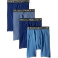 thumbnail image 2 of Hanes X-Temp Platinum 4 Pack Tagless Long Leg Boxer Briefs Men's Size Small, 2 of 2