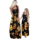 thumbnail image 4 of WIWIQS Verano Lindo Mamá y Yo Boho Rayas Chevron Maxi Vestidos, 4 of 5