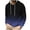 Dark Blue, variant on ZUKMRJPC Hoodies for Men Long Sleeve Flannel Gradient Color Casual Warm Hooded Sweatshirts Drawstring Gym Pullover Tops with Pocket