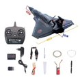 thumbnail image 3 of Gran tamaño, mar, tierra y aire, Plus, Ares J-11, avión de combate, Motor propulsor, timón y accesorios para la nariz, regalos de juguete, 3 of 4
