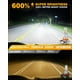 thumbnail image 3 of Faros antiniebla Auxbeam H11 H8 H9 20000 LM, 600% de brillo, 3 of 7