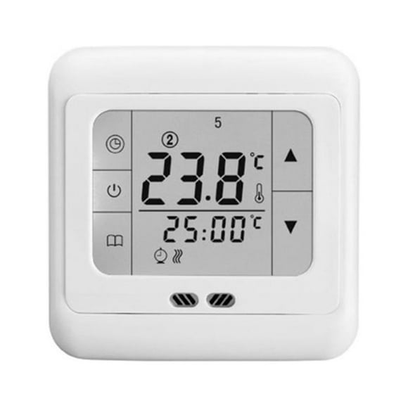 Programmable Digital Thermoregulator Touch Screen Room Heating Thermostat Underfloor Heating for Warm Floor Electric Heating System Temperature Controller