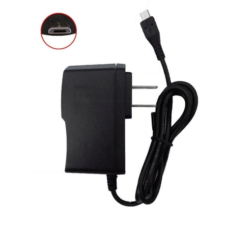 micro USB AC Wall Charger Adapter for  FOR BARNES & NOBLE NOOK BNTV200 BNTV250 BNTV250A (Best Web Browser For Nook Tablet)