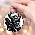 thumbnail image 4 of Viking Odin and Hugin Ornament, Personalized Christmas Ornament, Nordic Viking Scandinavian Custom Ornaments for Viking Norse Mythology Lovers Keepsake Hanging Xmas Tree, 4 of 5