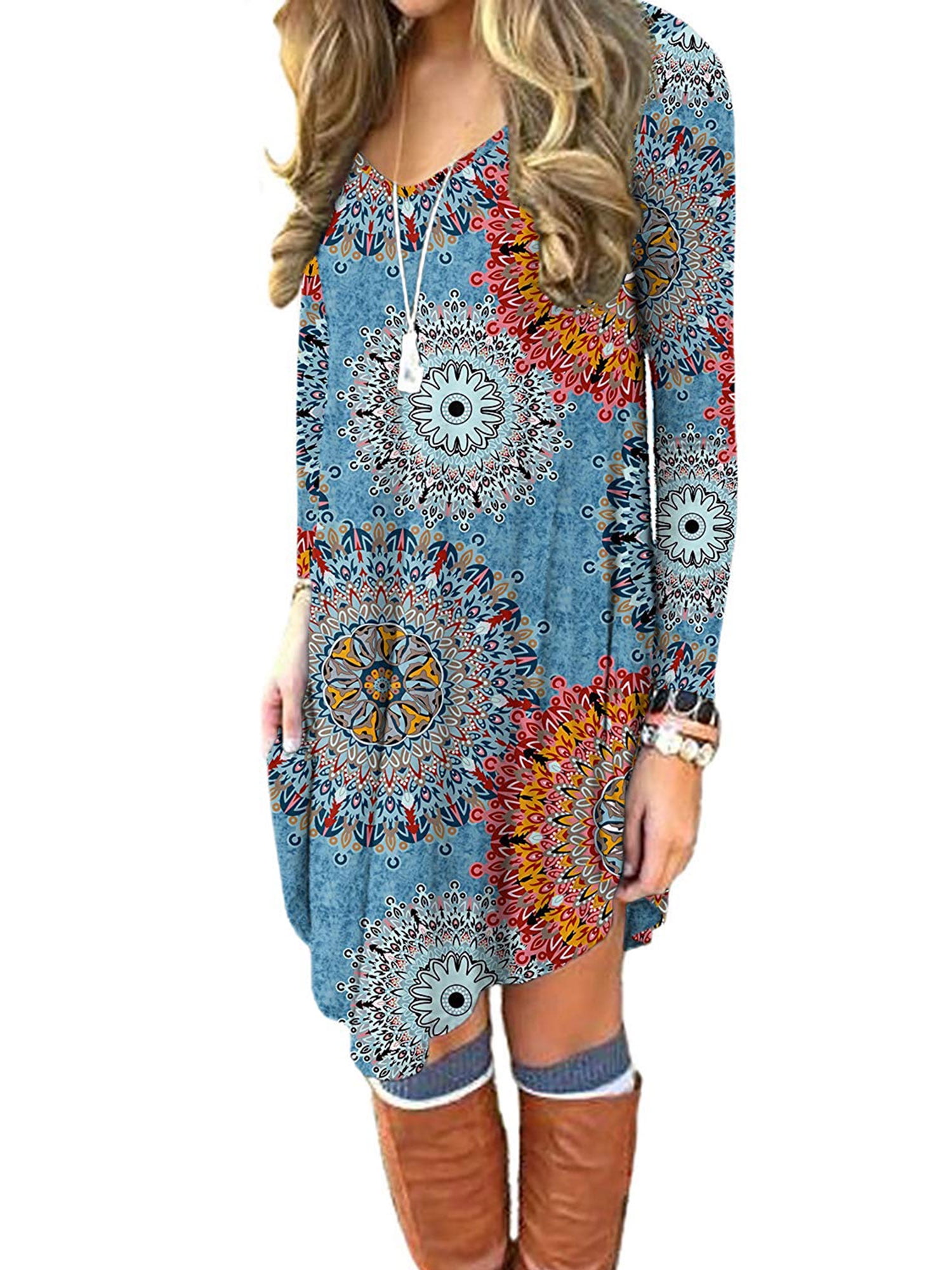 ladies loose dresses