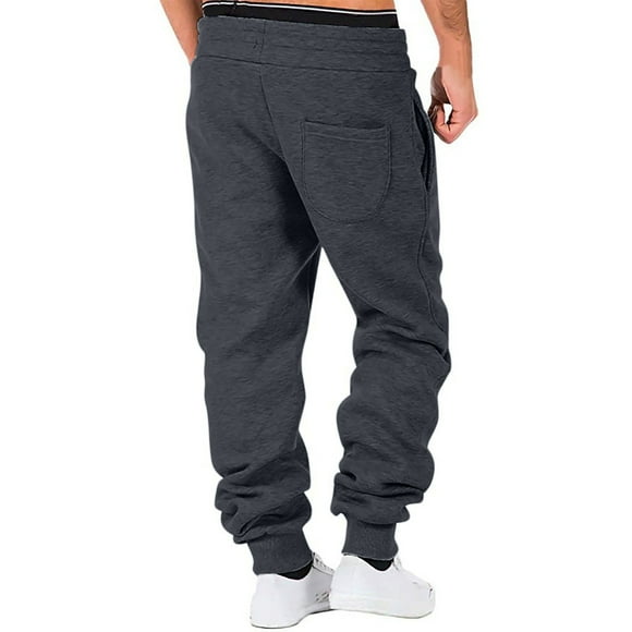 Mens Elastic Waist Pants Big And Tall