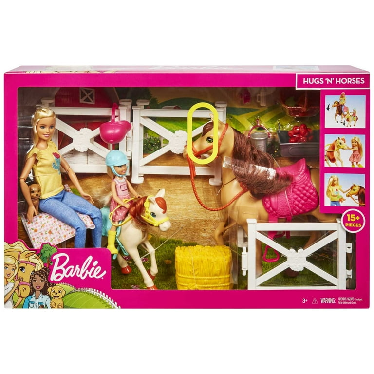 Barbie horse and trailer set hotsell