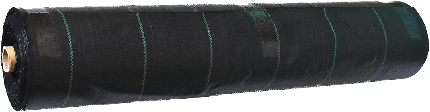 netuera Garden Weed Barrier Fabric Multi Size Heavy Duty Landscape Weed Blocking Plastic Roll Cloth 4FTx150FT