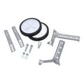 thumbnail image 1 of Bike Training Wheels, Adjustable Riding Auxiliary Support Wheels Set for 18 to 24in Children Bike, Steel Plastic Bicycle Training Wheels, 220.5lb Load Bearing, 1 of 7