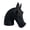 Black, variant on Trailer Hitches Decoration Caps Weatherproof Guard Modern Horse Head Design Trailer Hitches Protective Cover Easy Install
