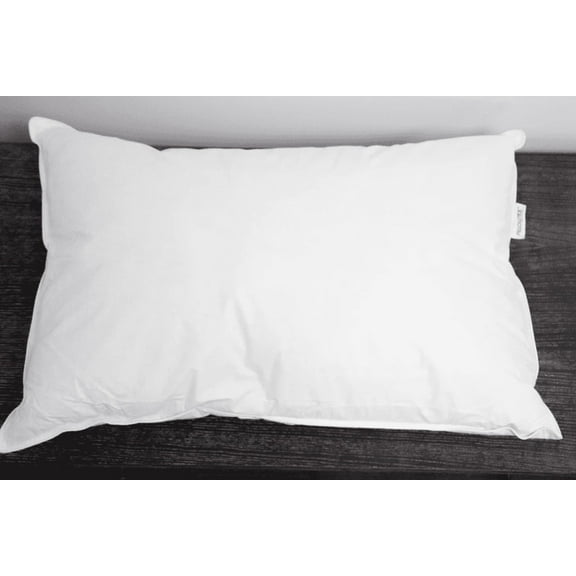 Pillowtex White Duck Down Pillow - Extra Soft for Stomach Sleepers Pillow - King Size