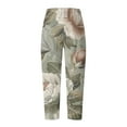 thumbnail image 4 of Women's Capris Plus Size Under $10 Summer Comfortable Loose Wide Legs Fashion Printed Capris Pants, 4 of 5