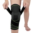 thumbnail image 2 of Knee Brace for Knee Pain Knee Support Compression Sleeves with Removable Bands, ACL, for Gym, Working Out, Running, Injury Recovery, Basketball and More Sports, 2 of 9