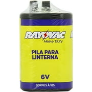 Rayovac Lantern Battery 945R4C - 6 Volt Zinc Carbon - 1 Pack Bulk