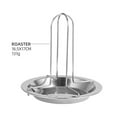 thumbnail image 4 of Amdohai Grille pour Poulet Rôti de Barbecue Épaissie pour Camping Extérieur, Cuisson Antiadhésive, Poêle à Poulet Rôti, Grille de Rôtissage avec Bol, 4 of 6