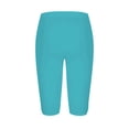 thumbnail image 5 of Jxximdong Leggings for Women High Waisted Hollow Lightweight And Comfortable Pants Solid Color Soft Casual Pajama Trouserss Blue L Yoga Pants, 5 of 5