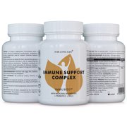 FOR LONG LIFE IMMU BOO | Immune Support Supplement | Strong Vitamin C and Zinc for Immune System Vegan Dietary Supplement for Men & Women