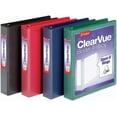 thumbnail image 1 of Binders, 3-Ring D-Ring, 1.5 Inch, Assorted Colors, 4-Pack, Holds 375 Sheets, Customizable Front, Back & Spine, Non-Stick Covers for School, Office or Home Use, 1 of 2