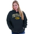 thumbnail image 4 of Fruit Veg Herbivore Vegetarian Hoodie Sweatshirt Women Men Brisco Brands X, 4 of 5