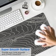 thumbnail image 4 of "Extended Gaming Mouse Pad (31.5x11.8 Inch): Inspiring Mountain Design, Stitched Edges, Stable Rubber Base | Great for Gamers, Office Workers & Students", 4 of 7