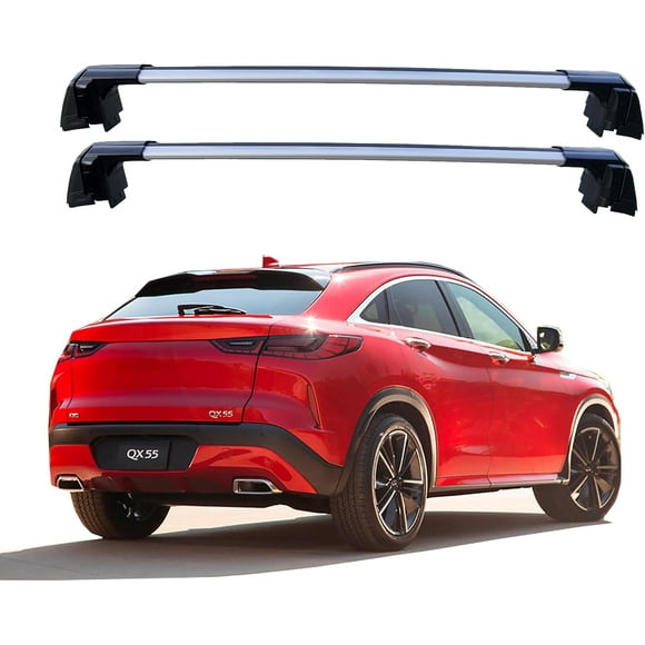 ROKIOTOEX  Coyote Roof Rack Crossbars for 2022-2025 QX55 Silver Crossbars