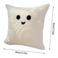 thumbnail image 3 of Embroidered Home Halloween Pumpkin Bat Cushion Back Cushion Pillowcase, 3 of 6