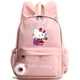 thumbnail image 1 of Sanrio Hello Kitty lindas Orejas de conejo niñas niño dibujos animados niños mochila ligera mujeres bolsas impermeables regalo estudiante mochila, 1 of 4