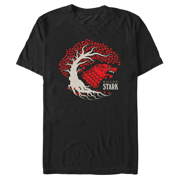 Men's Game of Thrones House Stark Tree Graphic T-Shirt