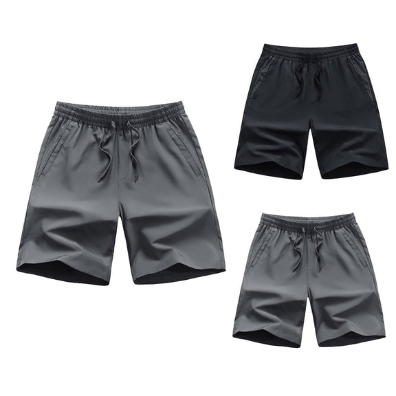 BUWTTED Mens Running Shorts 9 Inch Lightweight Athletic Shorts with Pockets Quick Dry Summer Moisture Wicking Breathable Workout Shorts