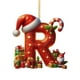 thumbnail image 2 of Adornos Navideños Colgantes con 26 Letras para Árbol de Navidad, Adornos Navideños Personalizados para Hacer Tú Mismo, Decoración Navideña, Decoración Colgante para Árbol de Navidad., 2 of 5