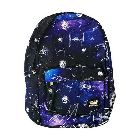 Backpack - Star Wars - Ship And Galaxy New 16" School Bag stbk0024