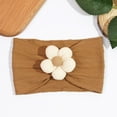 thumbnail image 2 of Baby Flower Headbands Baby Girls Nylon Headbands Soft Hairbands Hair Accessories for Newborn Infant Toddler Kids, 2 of 2