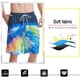 thumbnail image 4 of Pantalones de playa de secado rápido para hombre, pantalones de natación de cinco puntos con estampado 3D, pantalones cortos informales grandes, 4 of 6