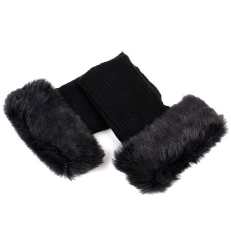 

1111Fourone 1 Pair Ankle Cuffs Womens Warm Crochet Knitted Boot Socks Cover Trim Leg Warmer Short Socks Tube Accessories