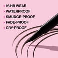 thumbnail image 2 of Delineador líquido wet n wild Breakup Proof Ultra Black, 2 of 6