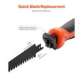 thumbnail image 3 of KFFKFF Jab Cutter, 6-inch Keyhole Cutter with Comfortable Handle, 8-in-1 Versatile Drywall Jab Cutter, Keen Jab Cutter with Triple Ground Blades, 3 of 9