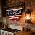 thumbnail image 3 of America 250th Anniversary Flag, 1.5X3 FT 1776-2026 Fan Flags, Patriotic Stars Yard Signs Hanging Decor for Outdoor, Front Door, Porch, Welcome Backdrop with Brass Grommets(StyleB), 3 of 7