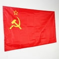 thumbnail image 4 of Bandera CCCP de la Unión rusa de las Republic islámicas, banderines de decoración del hogar, Festival de la URSS, NN001, 4 of 4