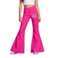 thumbnail image 6 of XUANTAOO Girls Flare Uniform Pants Formal Back to School Clothes for Girls Pants for Girls 5-6 Years, 6 of 6