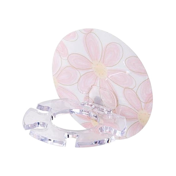 Soporte para cepillo de dientes, estante, soporte para pasta de dientes, soporte para ducha de baño Flor de cuatro ranuras