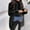 Black, variant on LSLJS Women Long Sleeve Lapel Plush Coat Fashion Solid Color Warm Coat