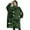 Gray Green Camo-1, variant on Oversized Wearable Blanket Hoodie,Gray Green Camo Textured Pattern Sherpa Blanket Hoodie with Super Pockets,Super Warm Fuzzy Pullover for Women & Men