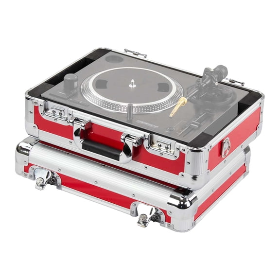 Odyssey KRP7RED KROM Series Red Carrying Case for Reloop RP-7 Turntable