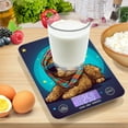 thumbnail image 7 of Dog Sunglasses Stars Food Scale Digital Kitchen Scale Waterproof Tempered Glass Tare Function 11 lb for Baking Cooking Meal Prep, 7 of 7