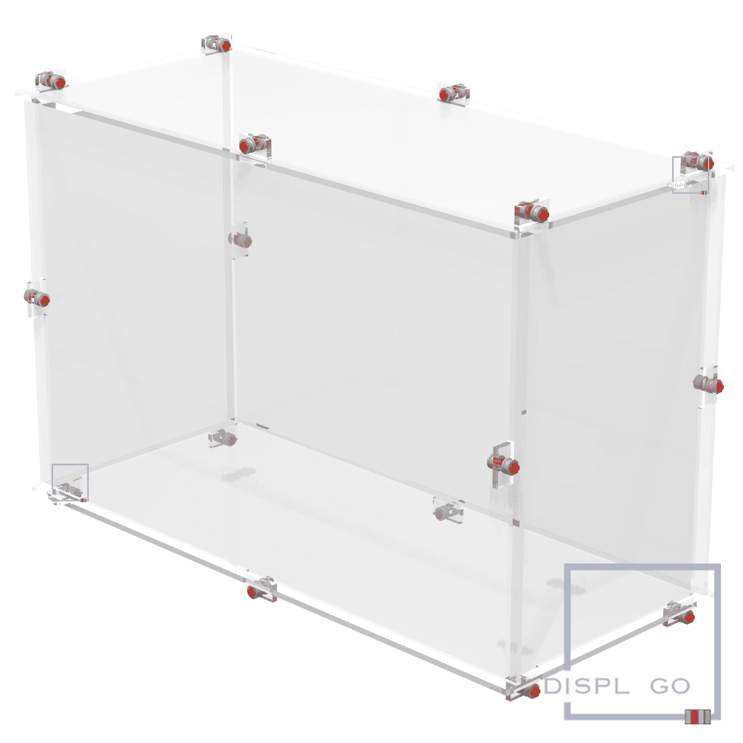 Display Case for LEGO® 43279 Disney WALL-E and EVE (Clear case)