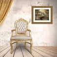 thumbnail image 3 of Manning, Ruane 18x15 Gold Ornate Wood Framed with Double Matting Museum Art Print Titled - Michaels Pub, 3 of 4